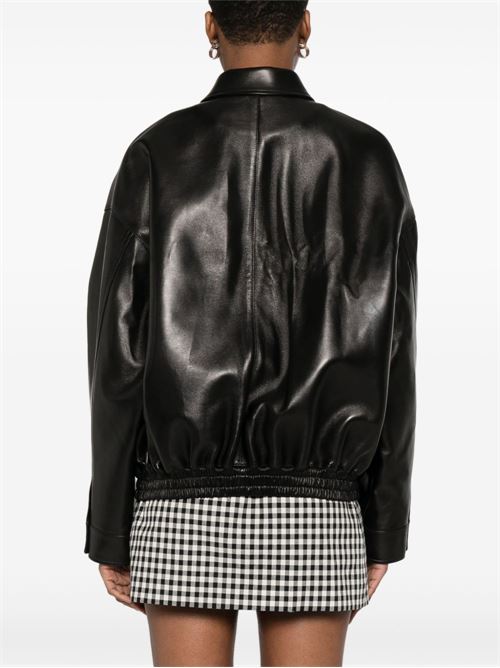Leather Jacket MIU MIU | MPV94717NHF0002